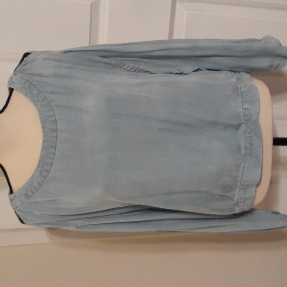 7 For All Mankind Cold Shoulder Top Size L